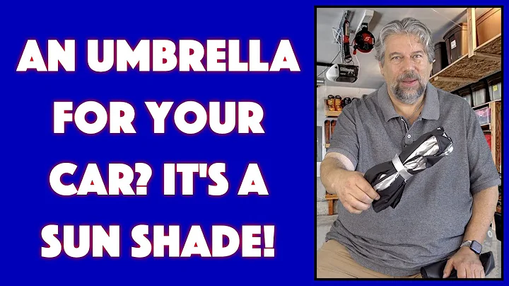Andobil Windshield Sun Shade Umbrella -- DEMO & REVIEW