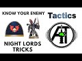 Night Lords Tricks - Know Your Enemy: Stratagems from Psychic Awakening: Faith and Fury