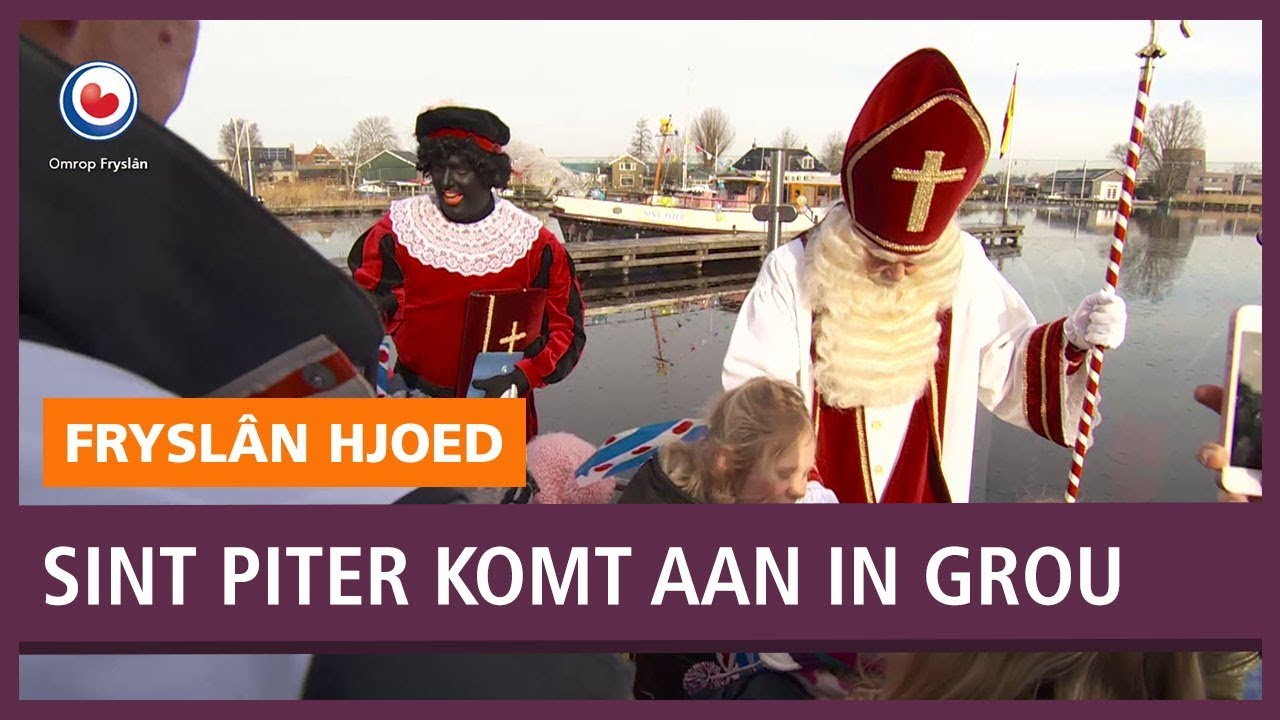 REPO: Sint Piter komt aan yn Grou