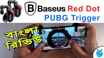 PUBG Trigger Baseus Red Dot Unbox and Review | @SakibClue