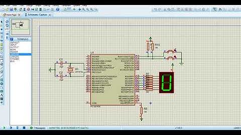 contador 1-9, "UtP_" con pic18f4550 en display de 7seg