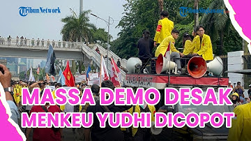 ®️🔴 Demo di Depan Gedung DPR❗Massa Mahasiswa UI Orasi Minta Menteri Keuangan Purbaya Yudhi Dicopot