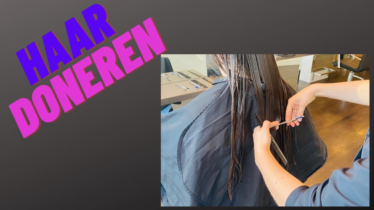 Daar ben ik weer 😀 Ik wil mijn haar doneren