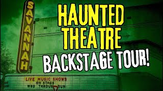 HAUNTED SAVANNAH THEATRE TOUR | Cody & Satori | ParaCouple Vlog 33