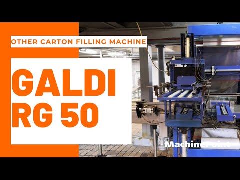 GALDI RG 50 Other carton filling machine | GALDI Machines