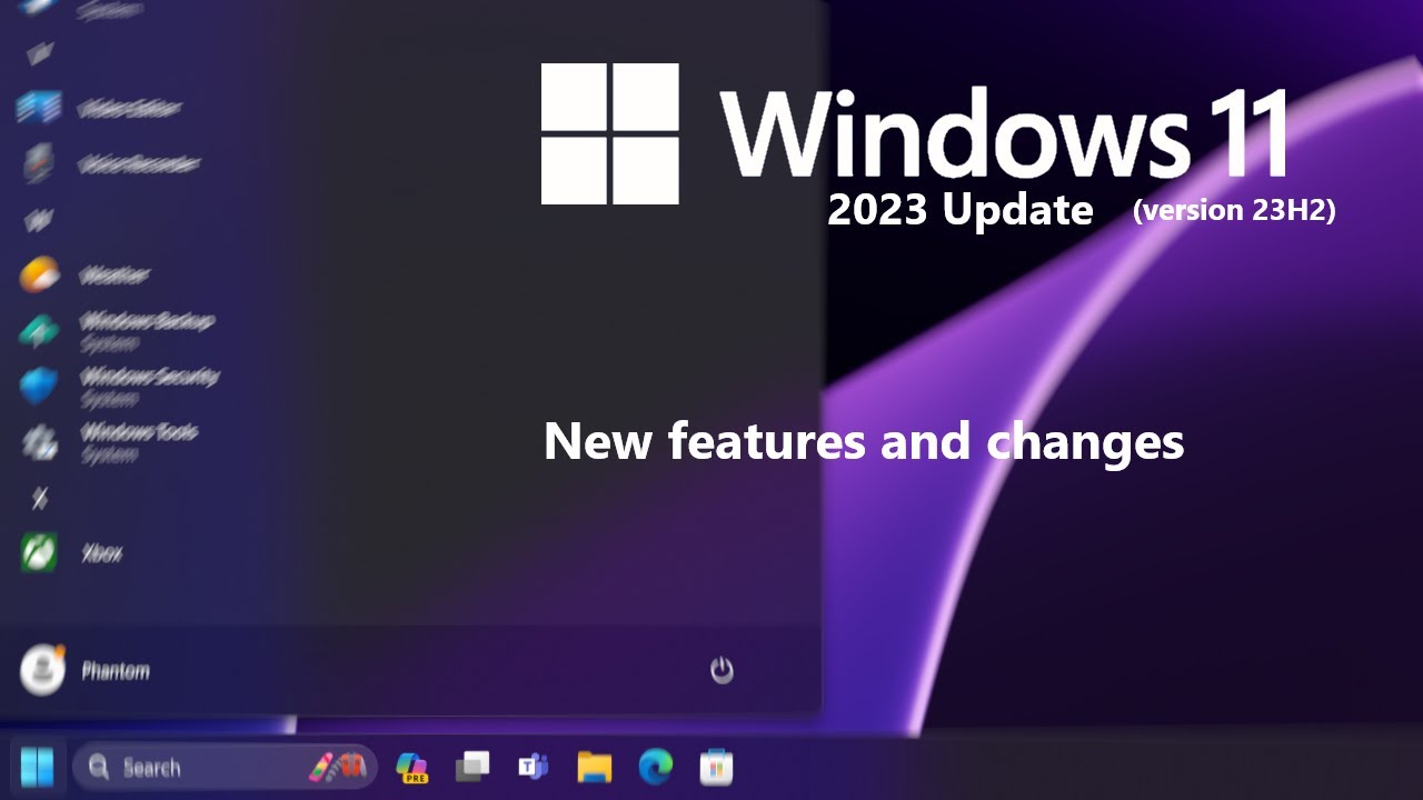 Windows 11 Update 23H2, top 5 Features to Expect 