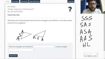 DeltaMath Congruent Triangles