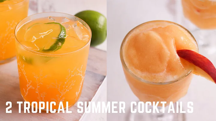 2 Tropical Summer Cocktails | Tropical Moscato Wines