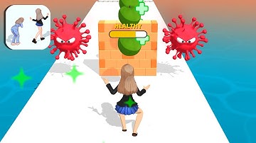 RUN HEALTHY😷All Levels Gameplay Walkthrough Android,ios