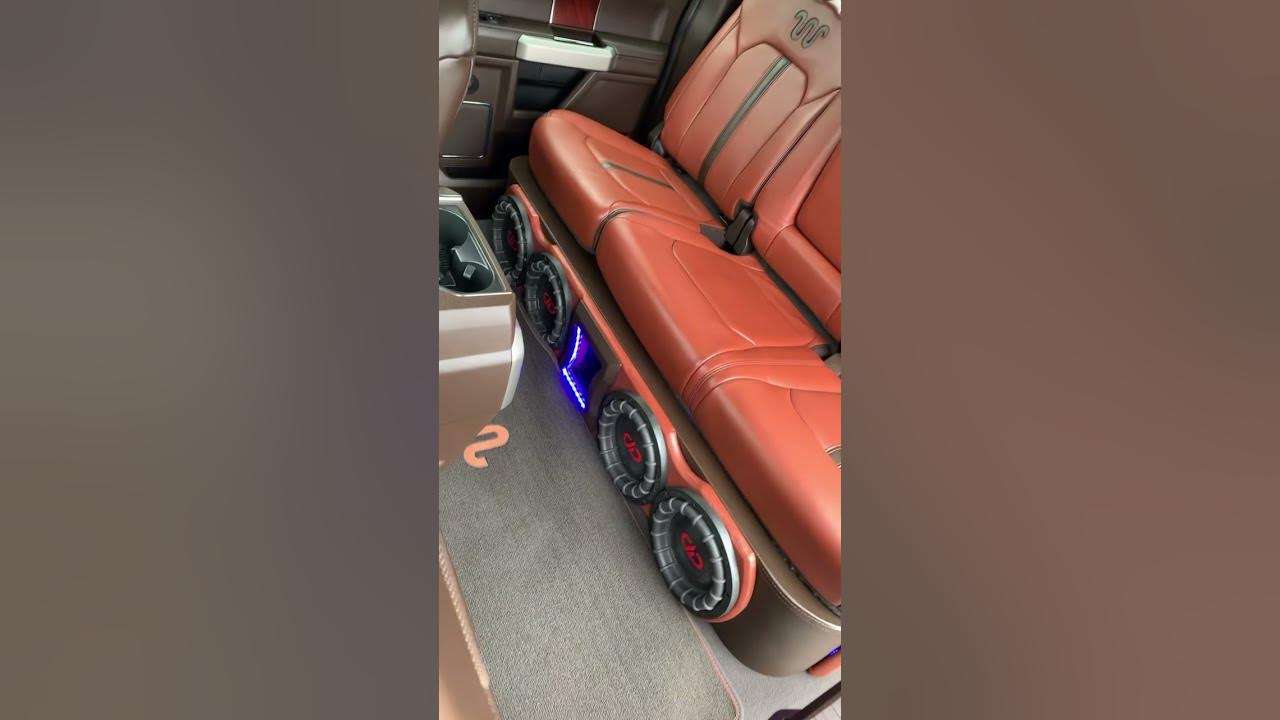 F-150 King Ranch custom subwoofer Box dd audio #shorts#ddaudio#f150#custom#subwoofers#bass#spl