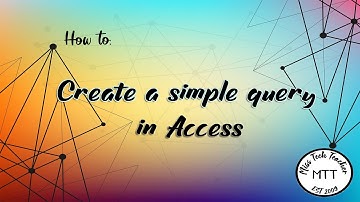 IGCSE ICT(0417) Creating queries in Access