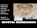 Hallway Bedroom &amp; Living Room Chandelier Lighting Upgrades |  Sofary Lighting | Home Improvement