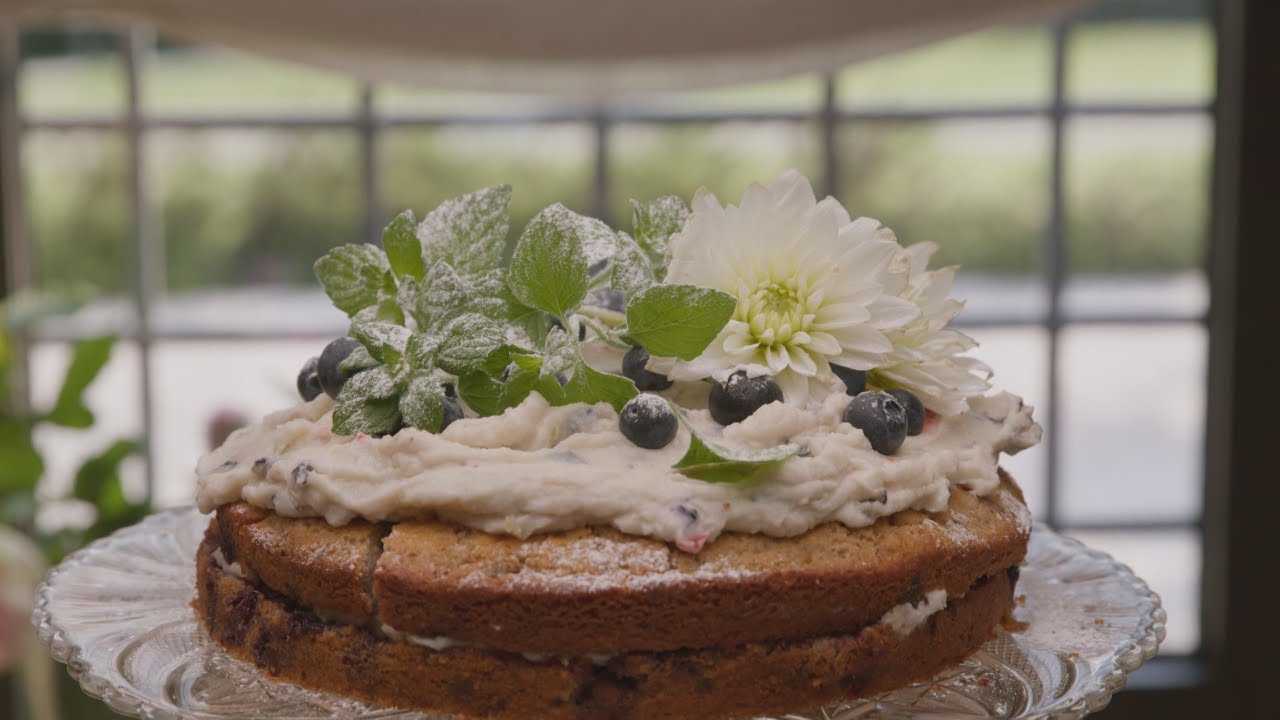 TORTA A STRATI AI MIRTILLI | Cucina Economica con Csaba della Zorza