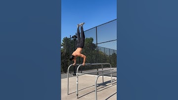 Hand Stand Press On Dip Bars