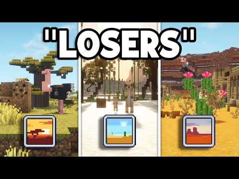 I Fixed The Minecraft Biome Vote Losers