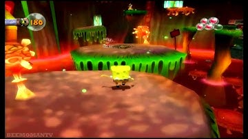 SpongeBob SquarePants: Creature from the Krusty Krab Walkthrough Part 9 - Level 4 (3/3)