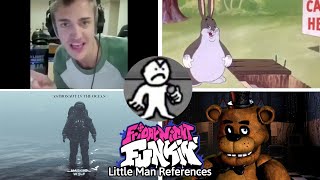Little Man But The References Are Replaced With Their Original Songs! (Friday Night Funkin' Mod, 1k)