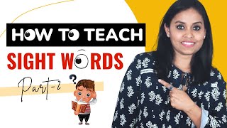 How to Teach Sight Words to Struggling Readers I Sight Word Activities Pre - K Kindergarten Grade