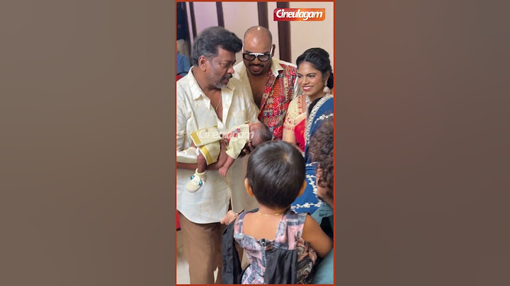 குழந்தையை கொஞ்சி மகிழ்ந்த Parthiban😍 | Rizwan Baby's Naming Ceremony