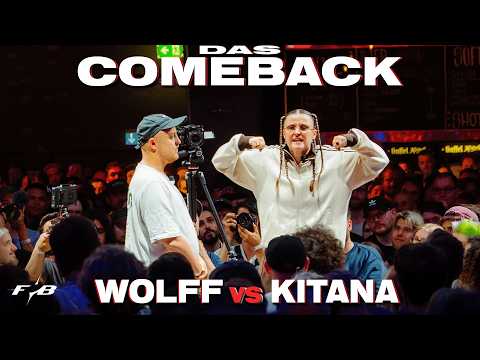 WOLFF vs. KITANA | RAP BATTLE | THE COMEBACK | FOB