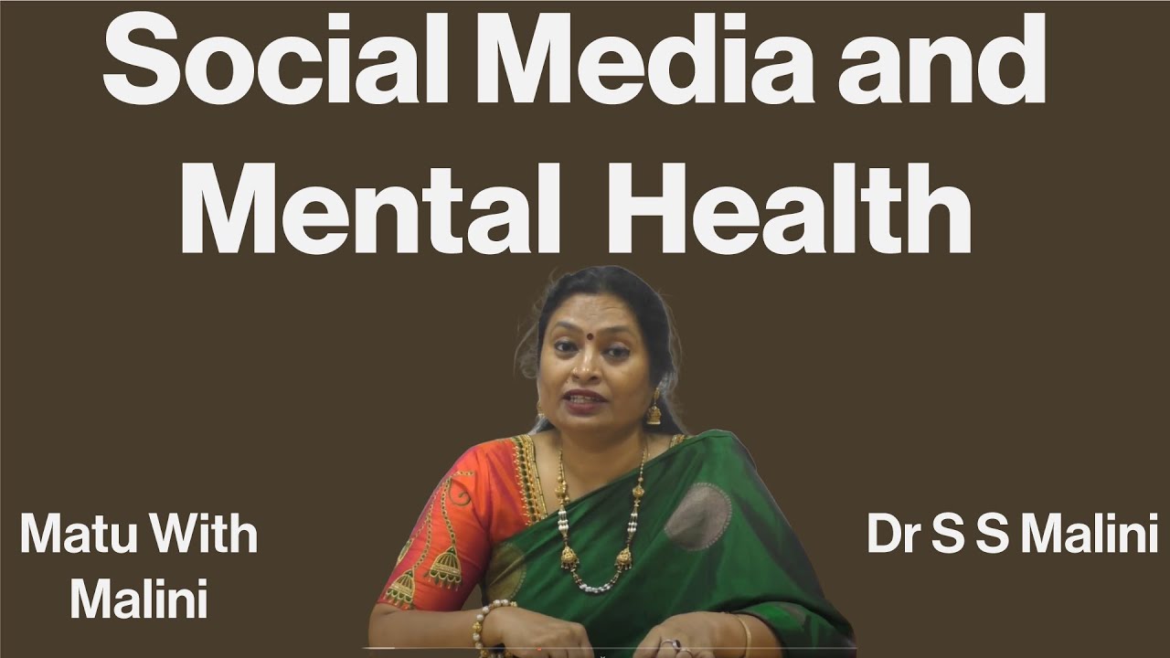 Social Media and Mental Health - Prof. Suttur. S. Malini –MM #genetics #health #suttur #socialmedia