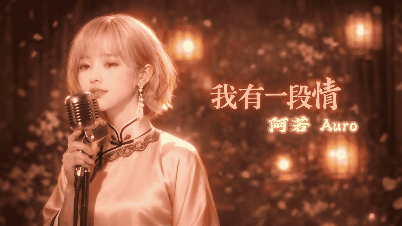 阿若 Auro｜《我有一段情》｜温柔女声演唱  耳机听更好｜春風替我問一問 為什麼他要斷音訊