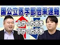 爆上げ?国公立医学部倍率速報 上がった大学下がった大学