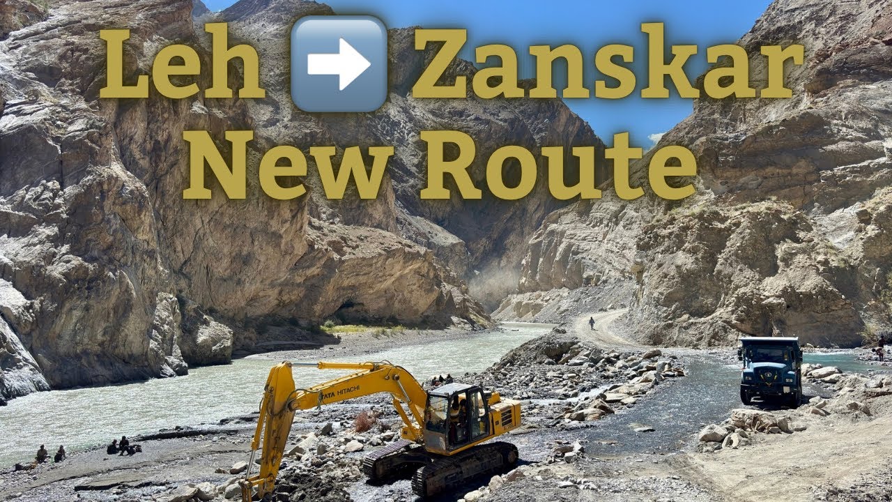 New Route to Zanskar! Leh to Padum via Nimmu–Chilling | Ladakh Ride Ep.7 |