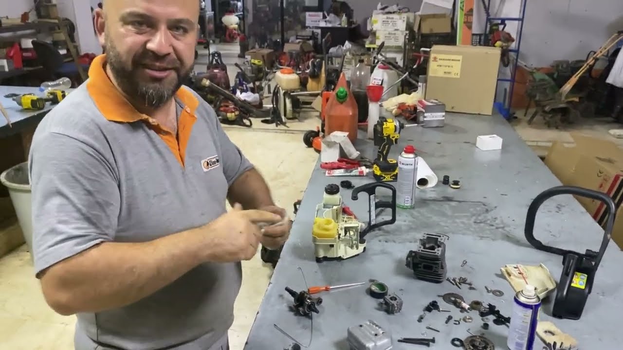 EN BELEŞİNDEN MOTOR TOPLAMA :)) Zonguldak’tan gelen Stıhl ms170i topluyorum