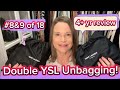 Double YSL Lou Camera UNBAGGING/UNBOXING!!! (#8 &amp; 9 of the 18 Bags I Bought Before Youtube Series)