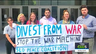 Group claims Cal Poly "investigating and threatening sanctions" after war protest