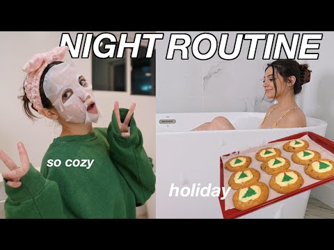 MY COZY WINTER NIGHT ROUTINE | Christmas 2021