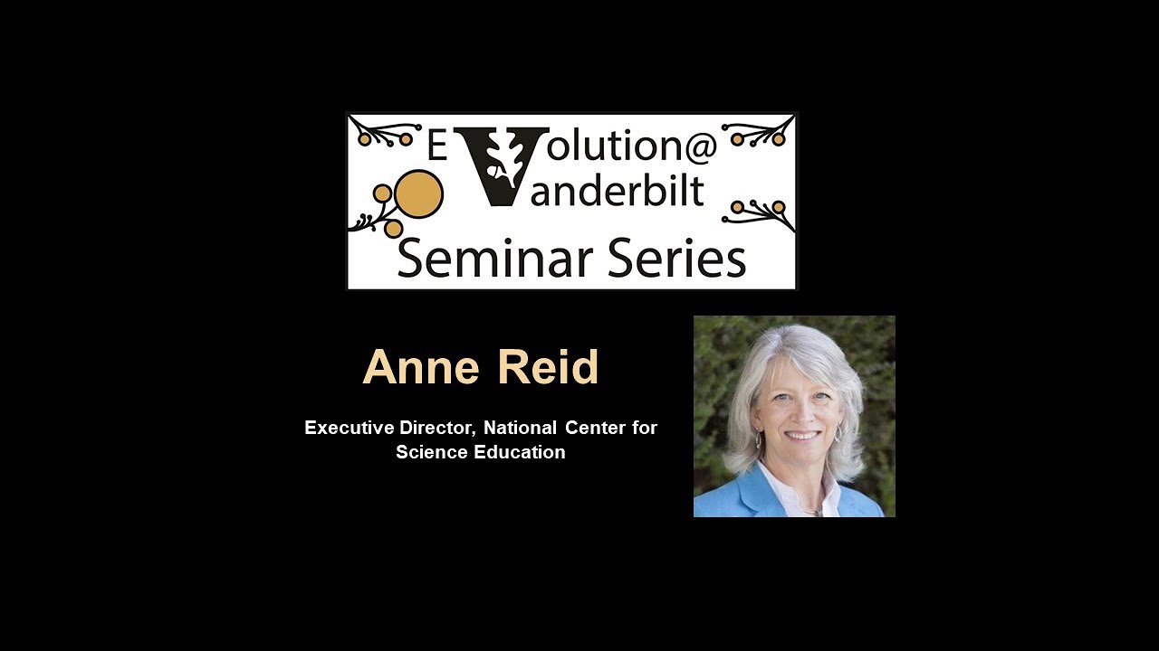 Evolution Seminar Ann Reid