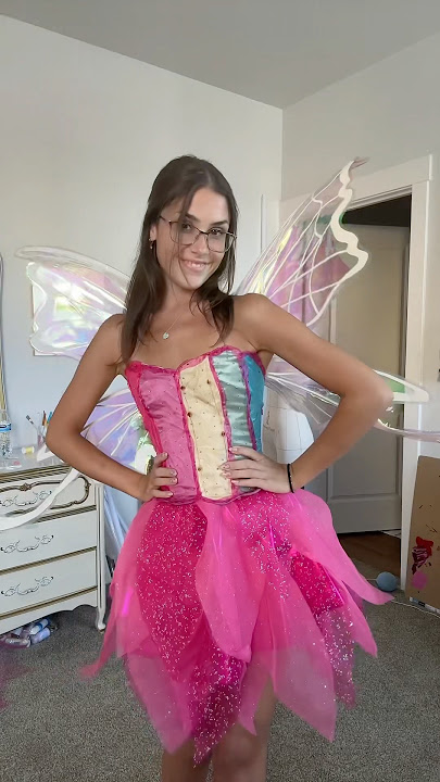 Making the Elina Rainbow Barbie Fairytopia dress!