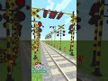 Trains & Railway Level Railroad crossings Minecraft 踏切 アニメ 電車 マイクラ ふみきり 054-04