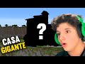 CONSTRUÍ UMA CASA GIGANTE!! Minecraft - #2 -