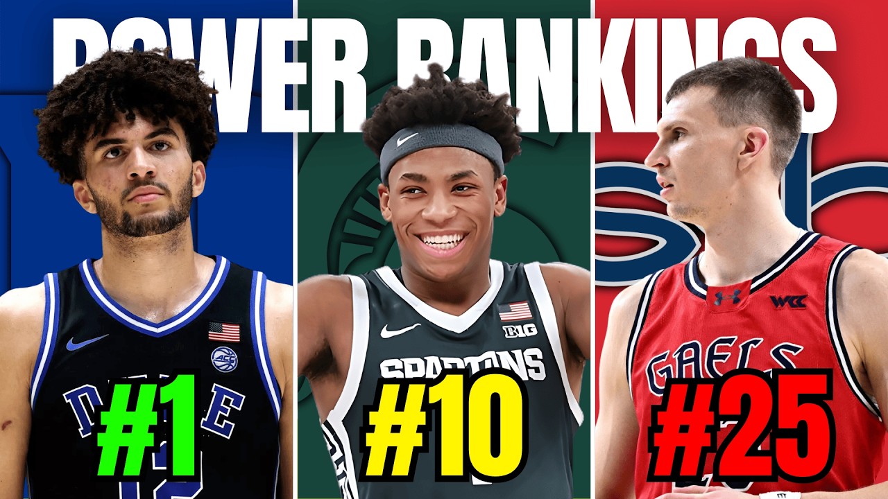 Ranking the Top 25 Teams in College Basketball after Week 17