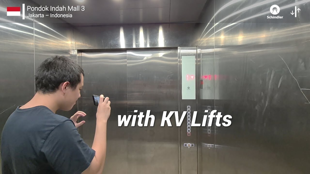 Another Schindler 5500 Service Elevator | Pondok Indah Mall 3, Jakarta, ID