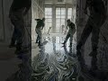 Floor Transformation 🔥#EpoxyFloor#EpoxyTransformation#FloorTransformation#EpoxyDesign#MarbleFloor