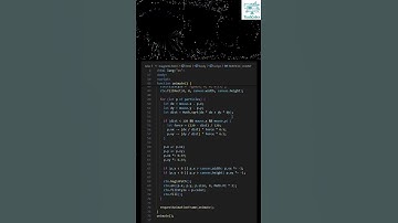 🌌 Magnetic Particle Field Animation | HTML5 Canvas & JavaScript | Hypnotic Visuals ✨ #coding #js