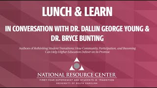 Lunch & Learn: In Conversation with Dr. Dallin George Young & Dr. Bryce D. Bunting - April 18, 2025