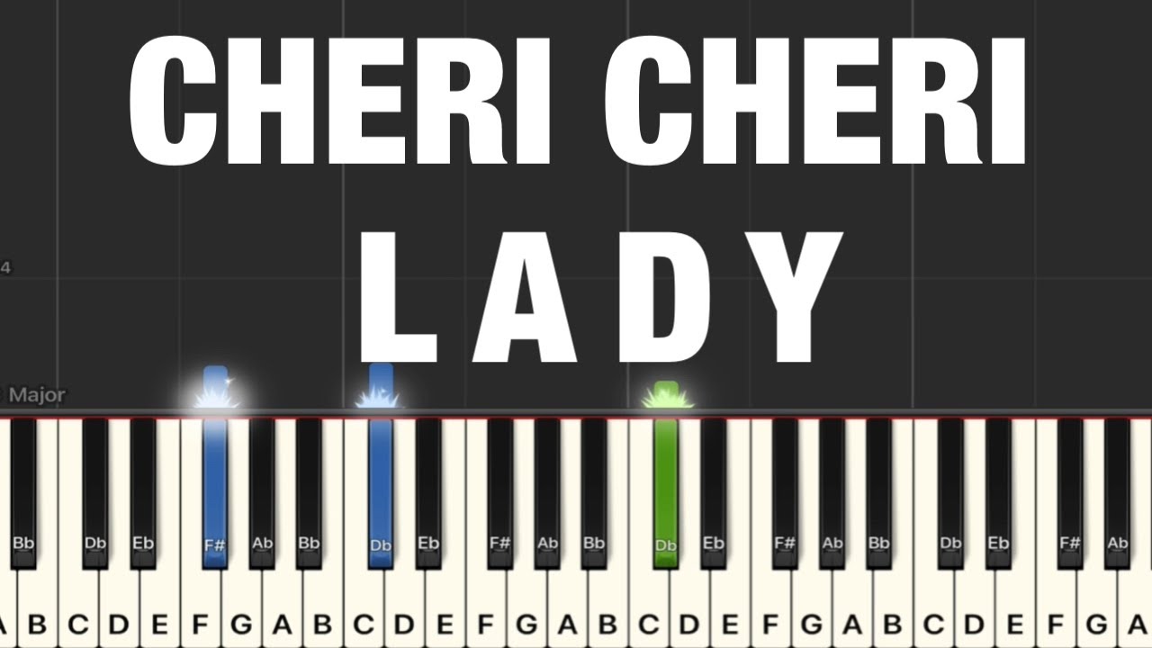 Modern Talking - Cheri Cheri Lady Piano Tutorial | Medium