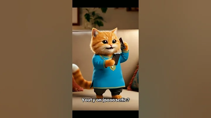 Watch the video about Cute cat talking in mobile #catshorts#cutecat #funnycats