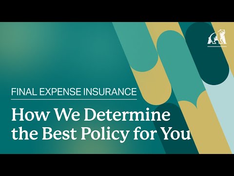 How We Determine Which Policy Is Best For You