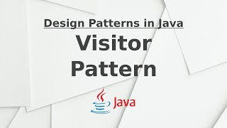 Visitor Pattern | Design Patterns in Java