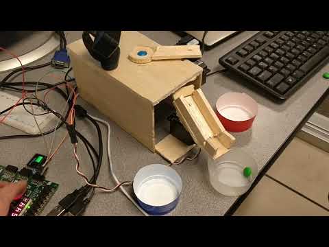 M&M sorting machine demo