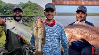 2 दिवस पाऊस पडला नाही.. आणि मिळाले मोठे मासे🎣! Unbelievable Fishing Technique|Amazing Fishing Video🎣