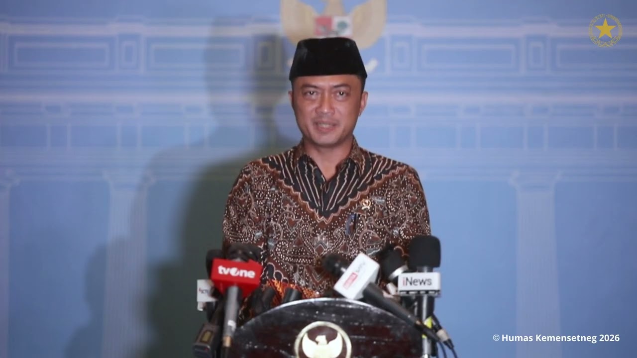Keterangan Pers Mensesneg Prasetyo Hadi di Istana Kepresidenan Jakarta, 4 Februari 2026