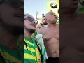 Brazil Fans Take Over Philadelphia #shorts