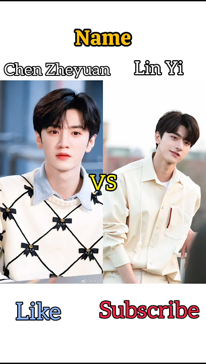 Chen Zheyuan Vs Lin Yi 🔥 Who is your favourite? please comment 💗 #chenzheyuan #linyi #vs #shorts